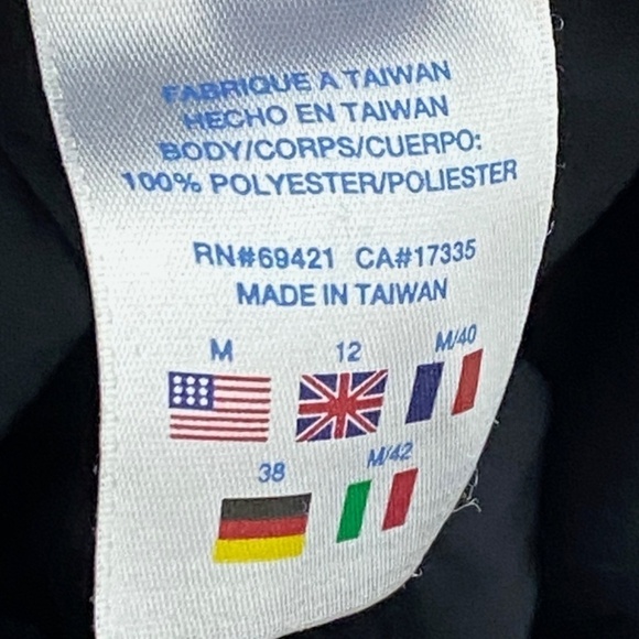 Reebok Capris Womens Medium Black Pink Stripe Pockets Drawstring Elastic Waist - Picture 4 of 8